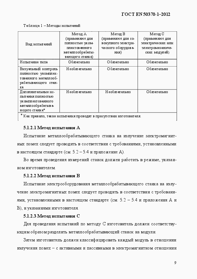 Страница 13 ГОСТ EN 50370-1-2012