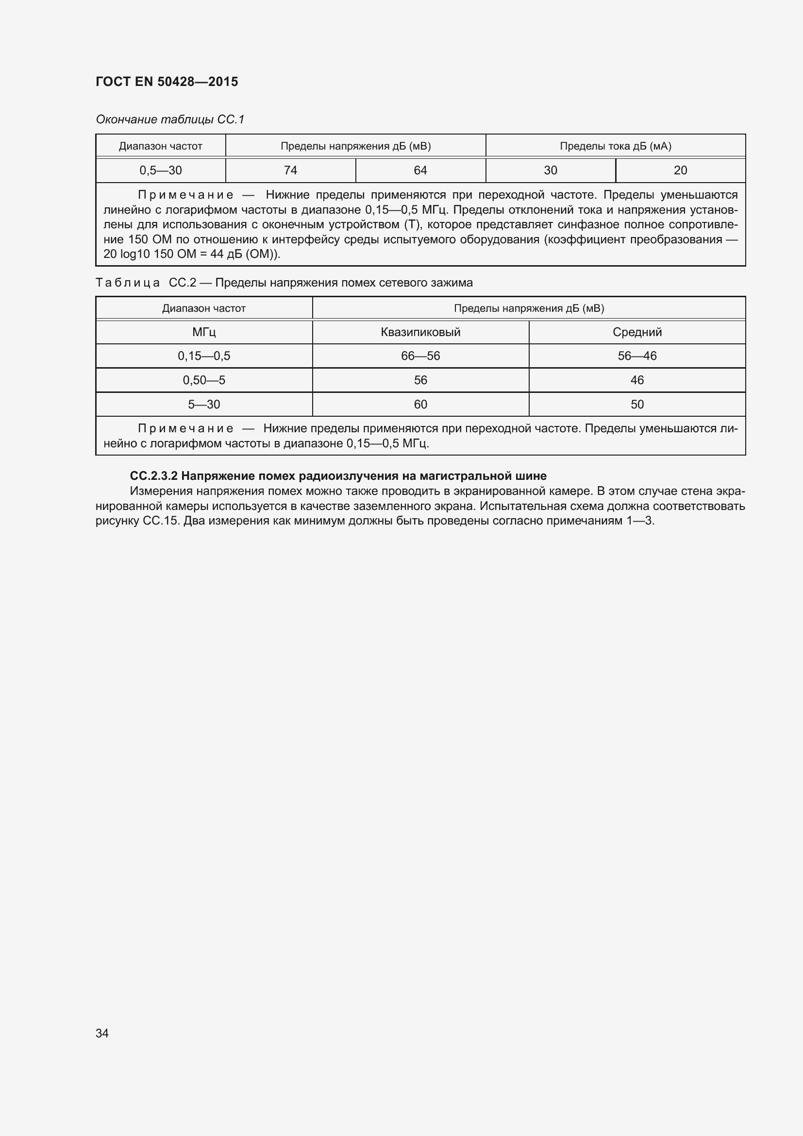 Страница 40 ГОСТ EN 50428-2015