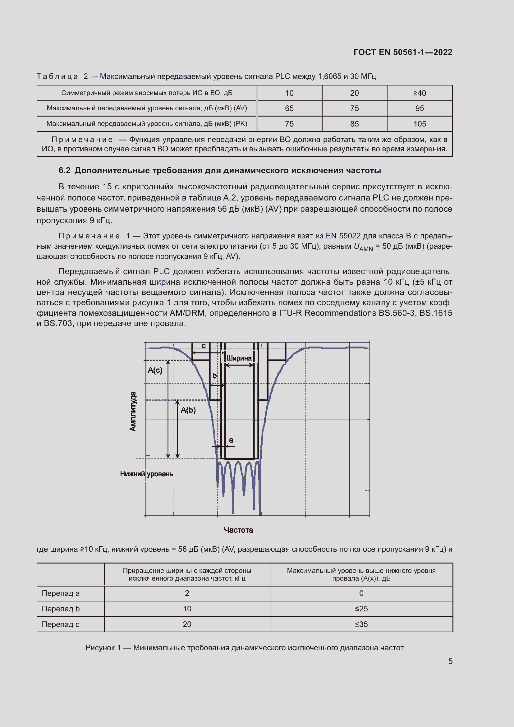 Страница 9 ГОСТ EN 50561-1-2022