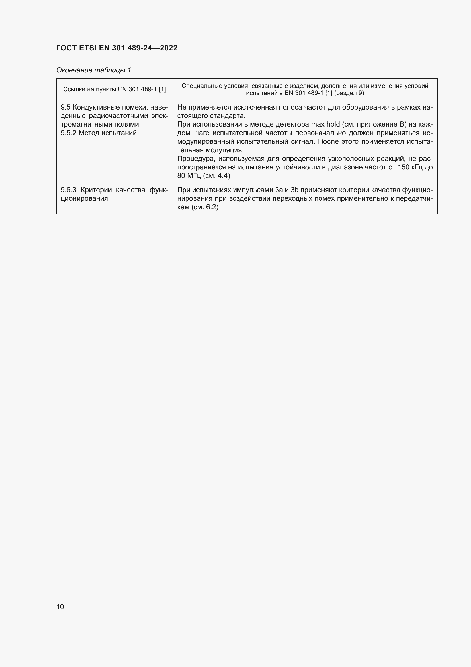 Страница 14 ГОСТ ETSI EN 301 489-24-2022
