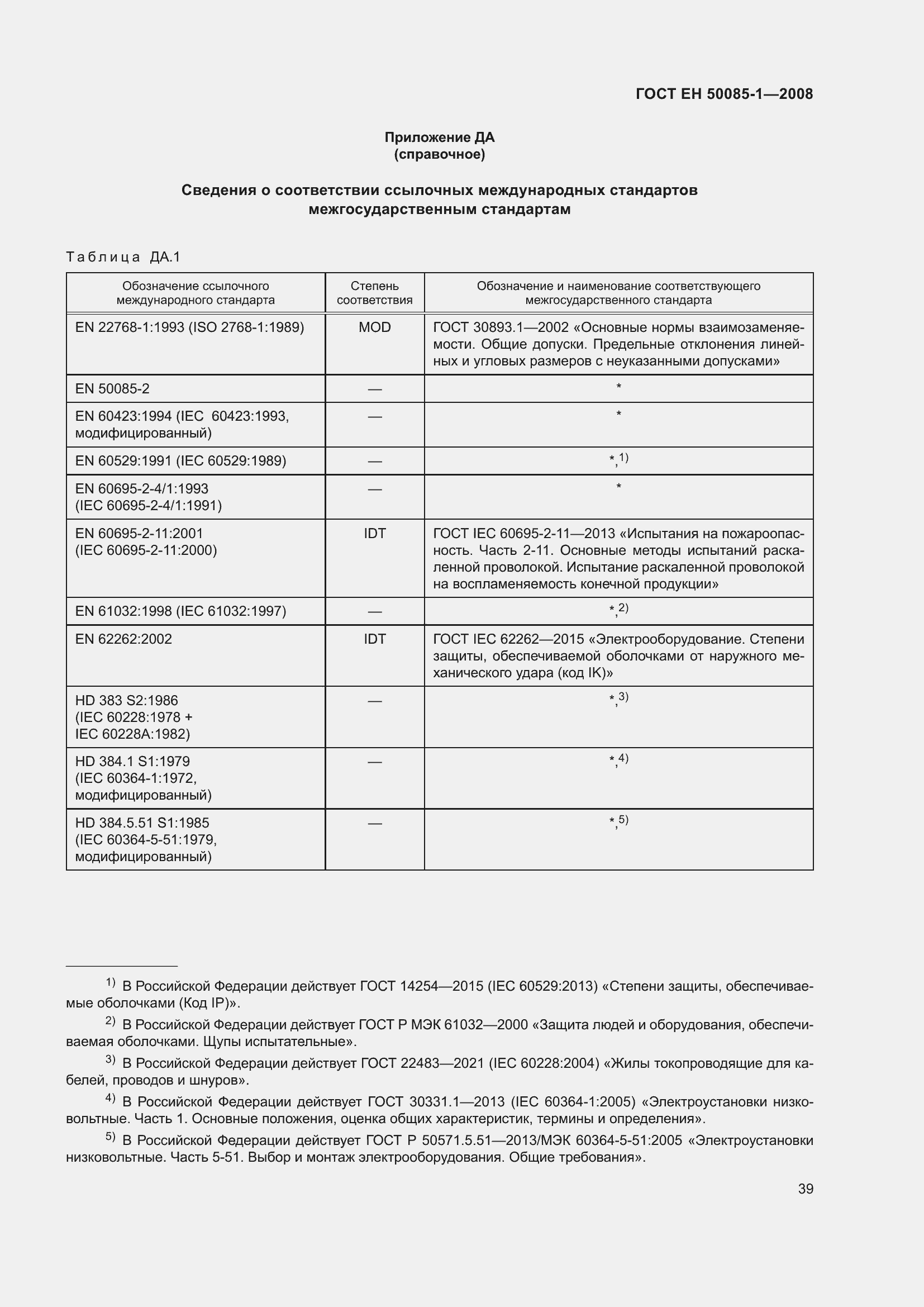 Страница 43 ГОСТ EН 50085-1-2008