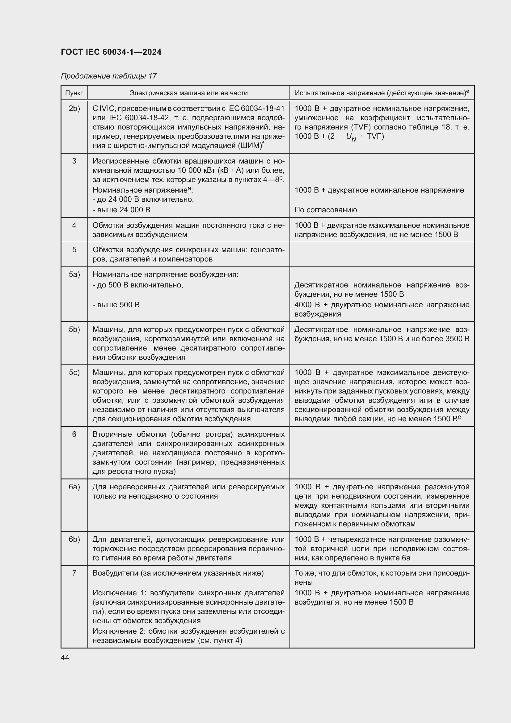 Страница 50 ГОСТ IEC 60034-1-2024