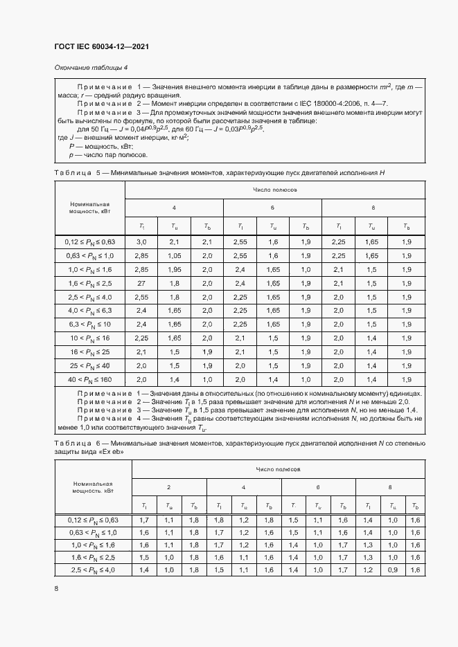 Страница 13 ГОСТ IEC 60034-12-2021