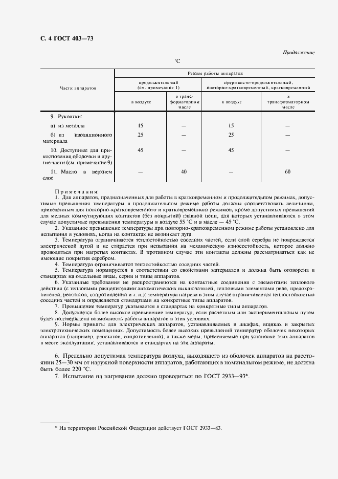 Страница 5 ГОСТ 403-73