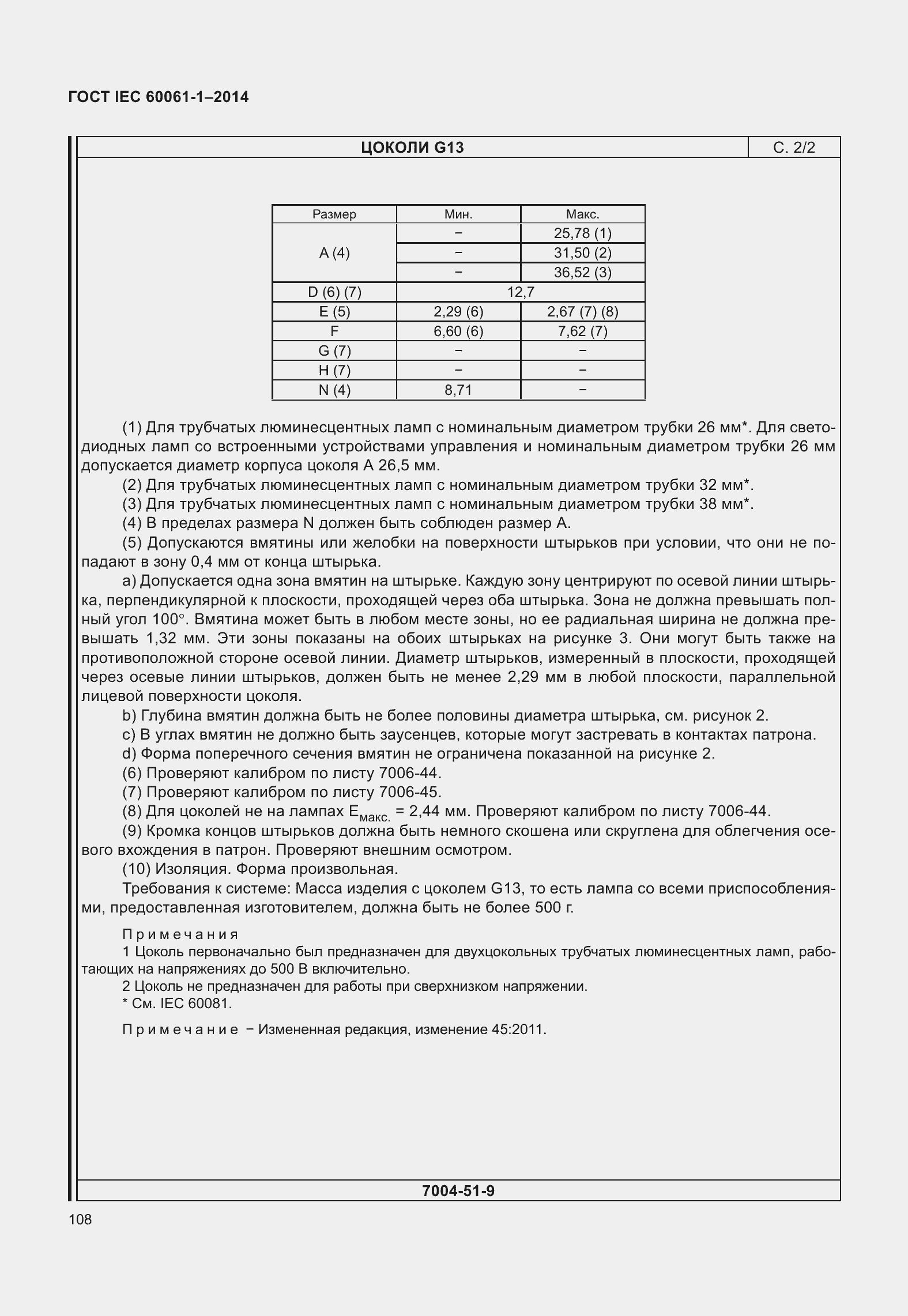 Страница 113 ГОСТ IEC 60061-1-2014