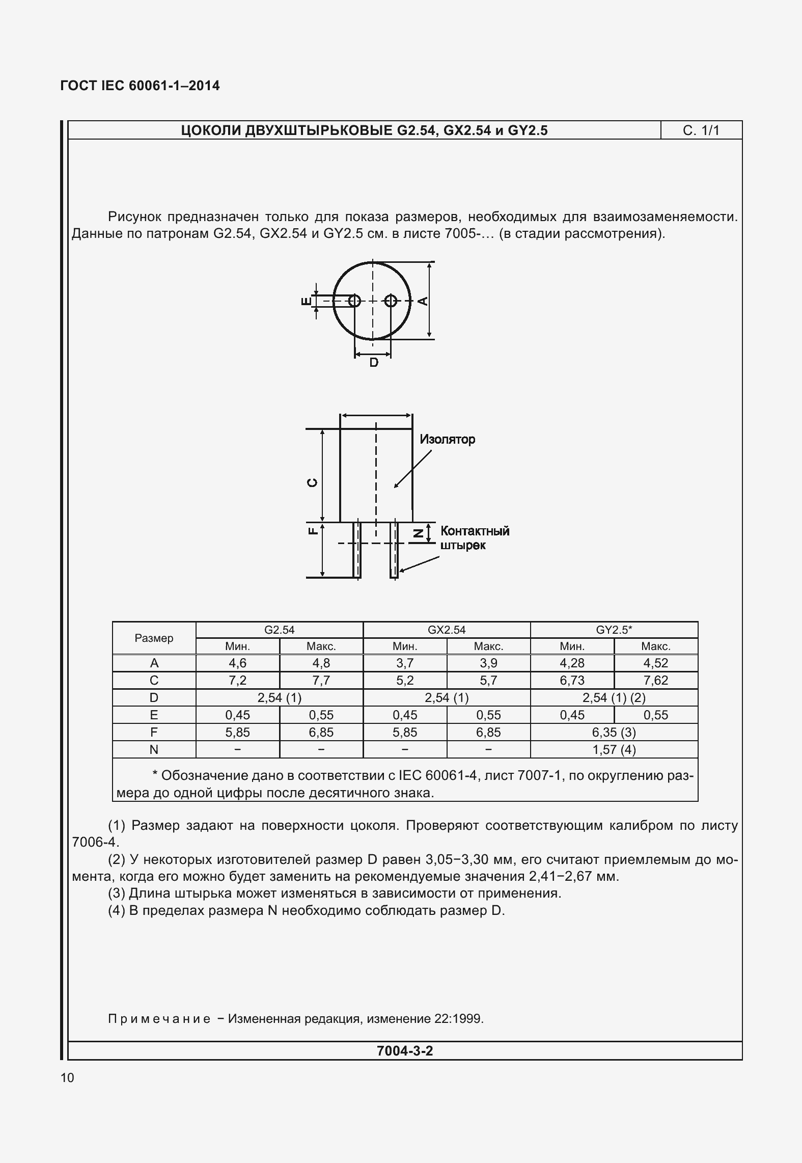 Страница 15 ГОСТ IEC 60061-1-2014