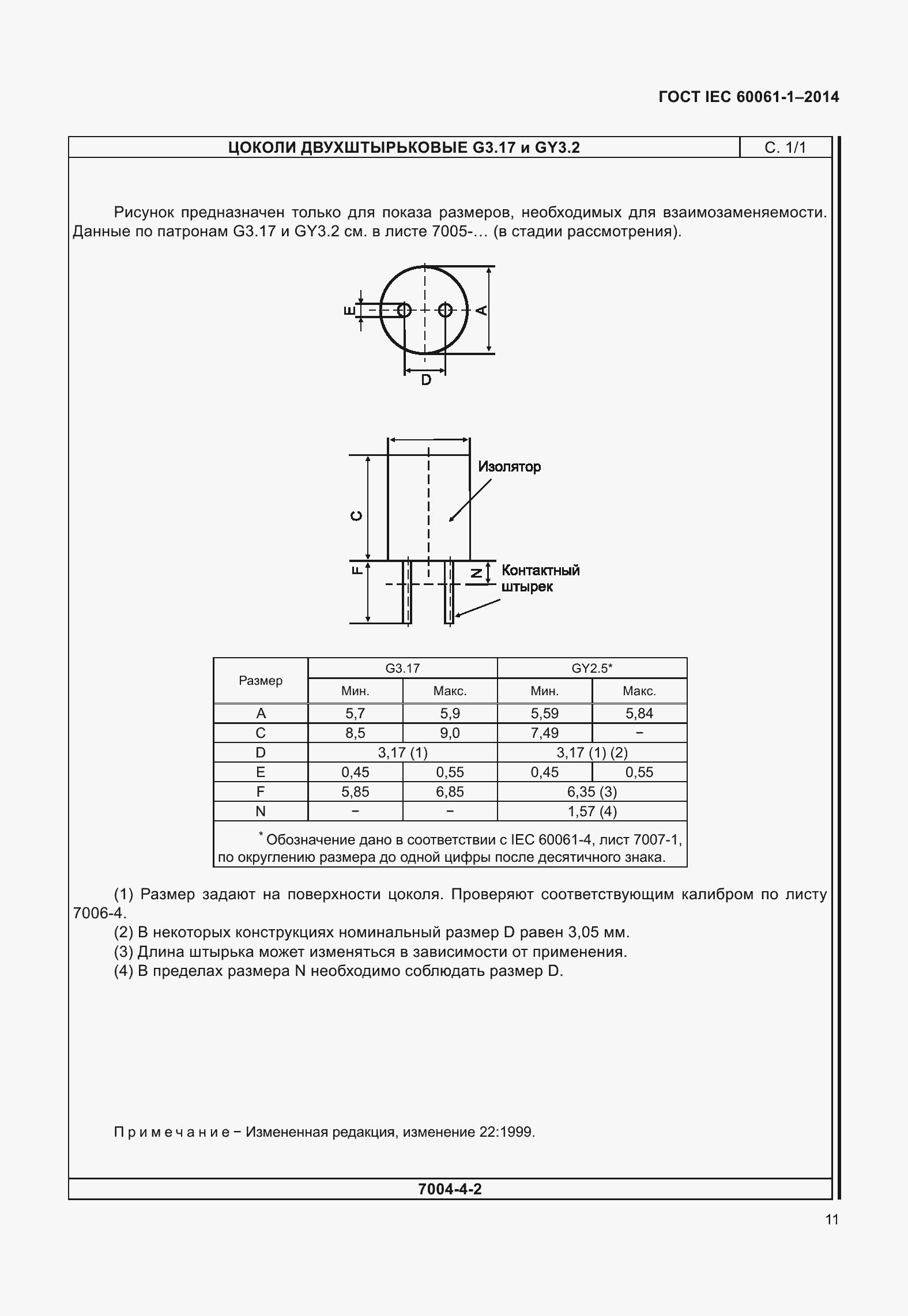 Страница 16 ГОСТ IEC 60061-1-2014