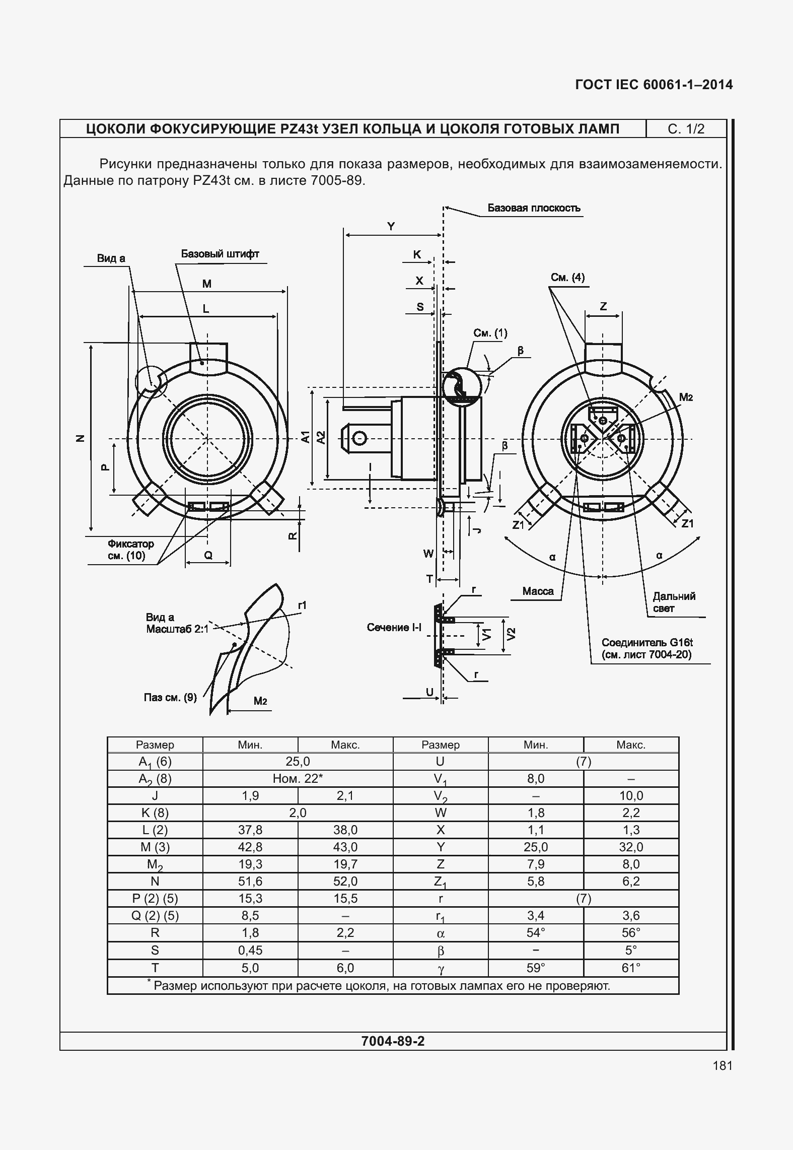 Страница 186 ГОСТ IEC 60061-1-2014