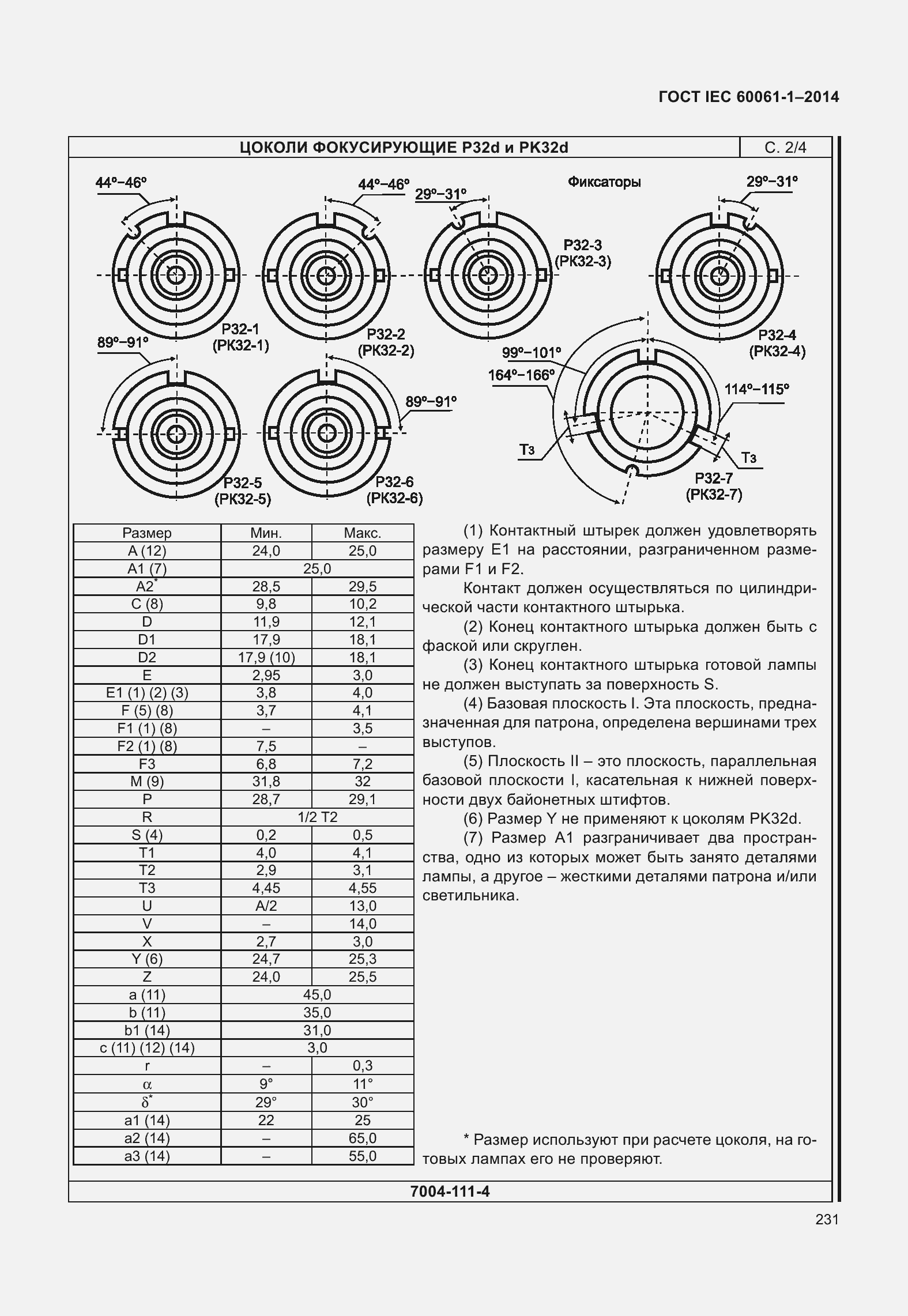 Страница 236 ГОСТ IEC 60061-1-2014
