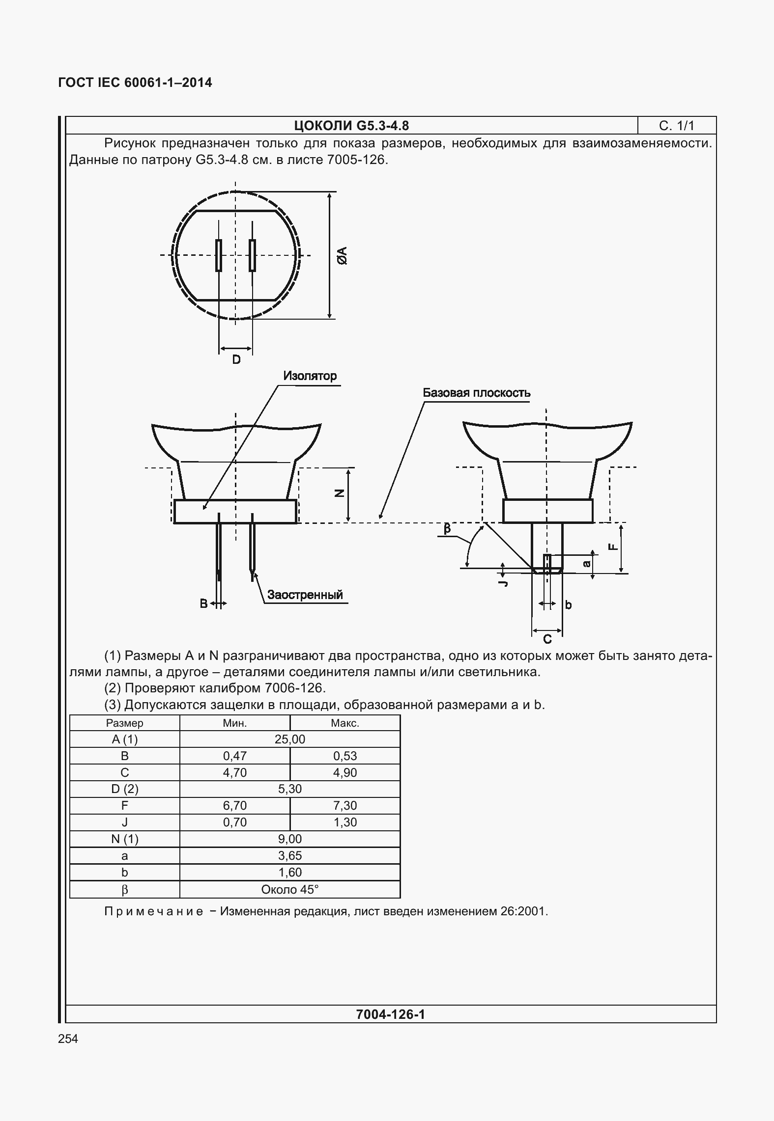 Страница 259 ГОСТ IEC 60061-1-2014