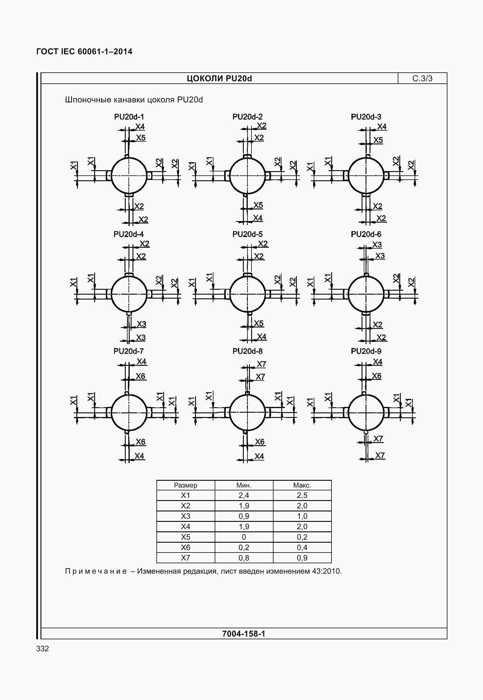 Страница 337 ГОСТ IEC 60061-1-2014