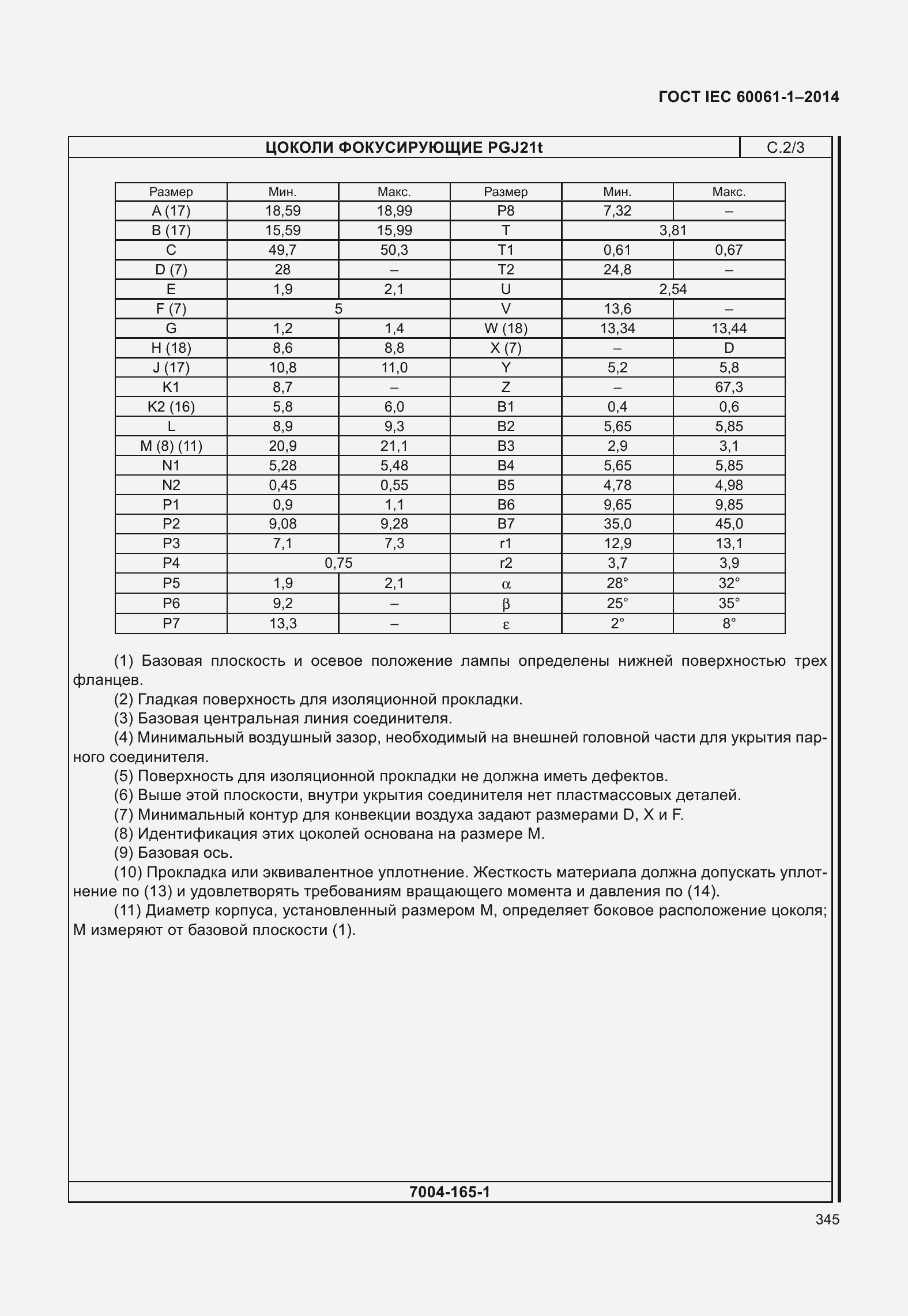 Страница 350 ГОСТ IEC 60061-1-2014