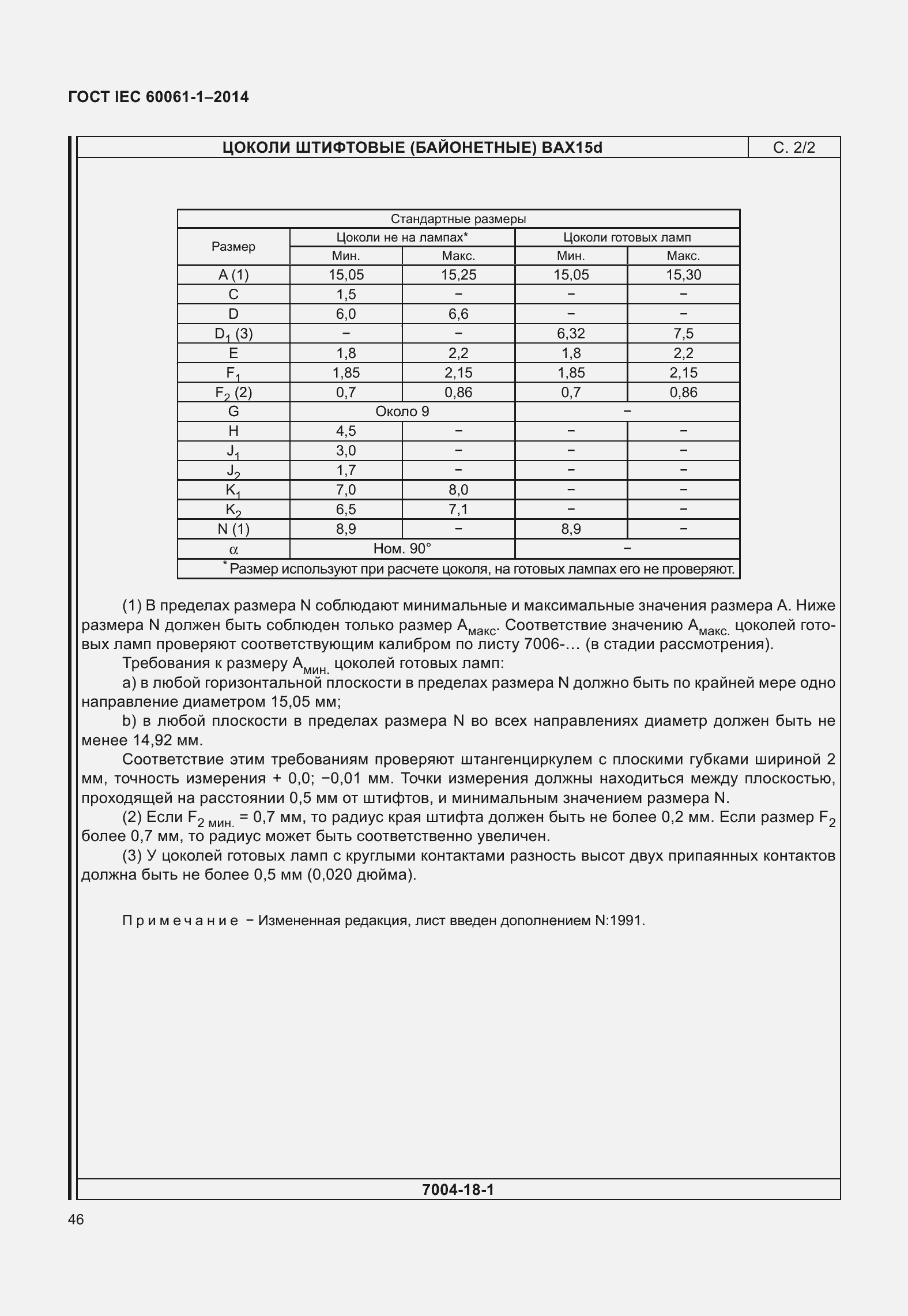 Страница 51 ГОСТ IEC 60061-1-2014