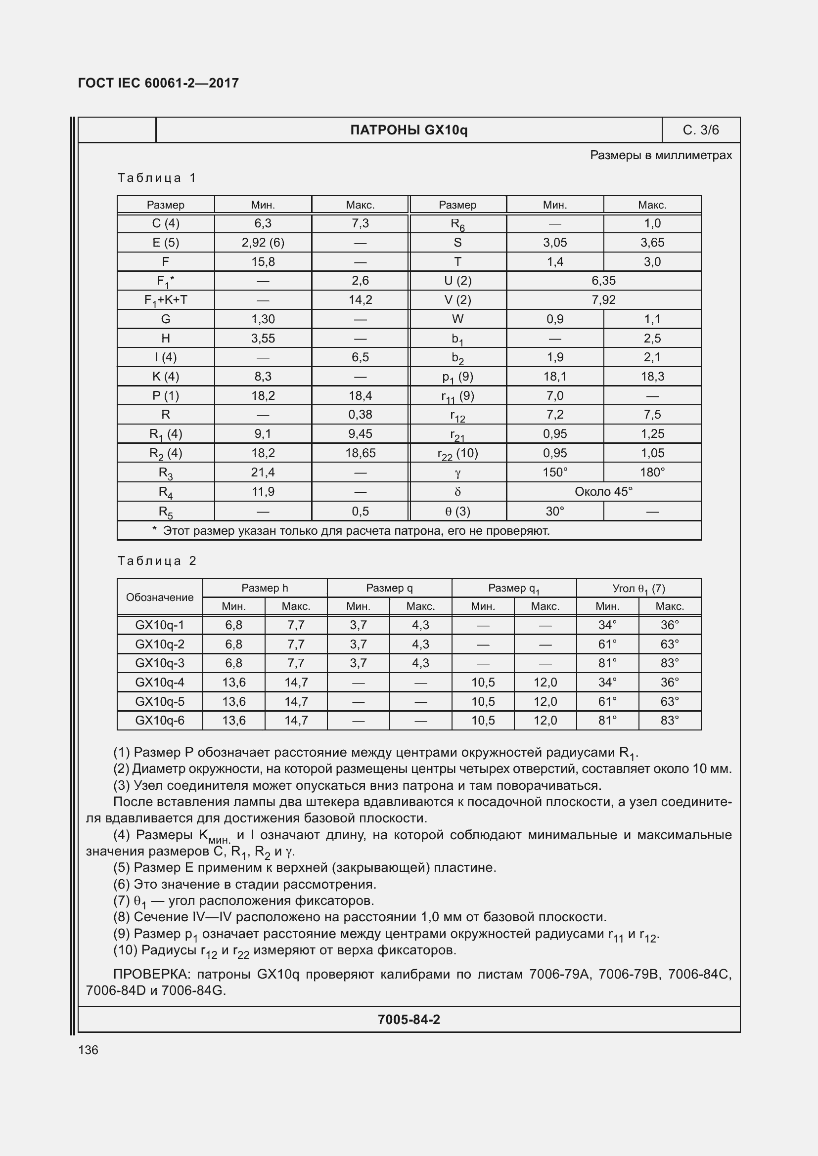 Страница 142 ГОСТ IEC 60061-2-2017