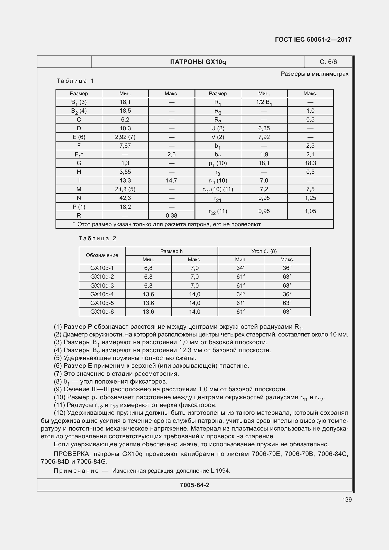 Страница 145 ГОСТ IEC 60061-2-2017