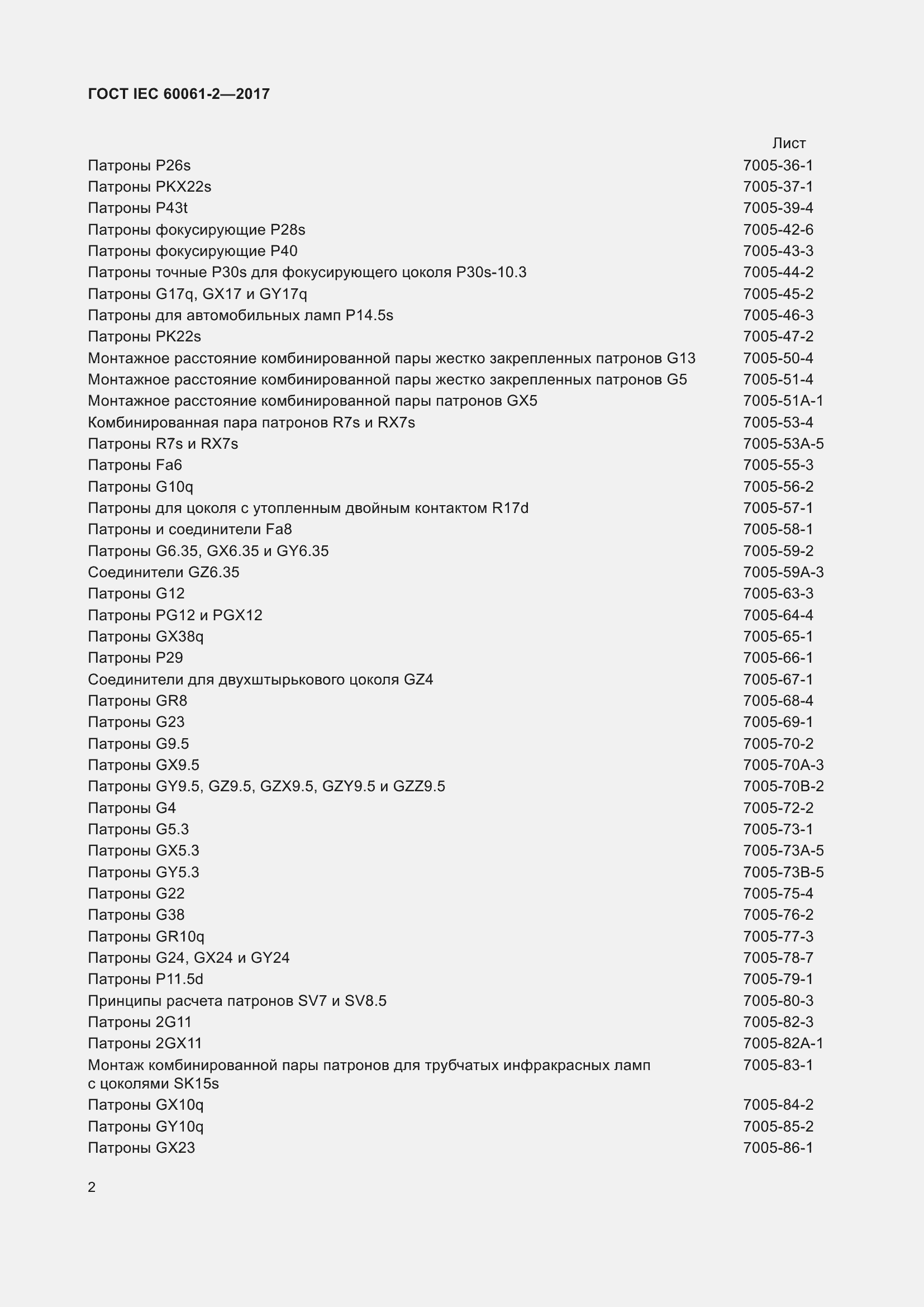 Страница 8 ГОСТ IEC 60061-2-2017