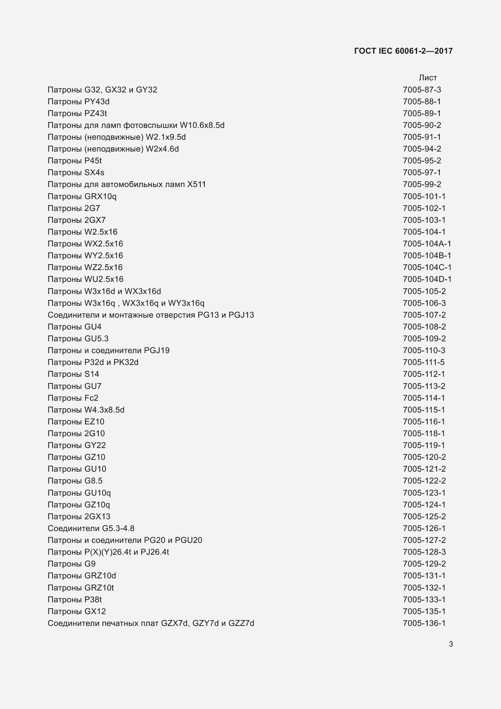 Страница 9 ГОСТ IEC 60061-2-2017