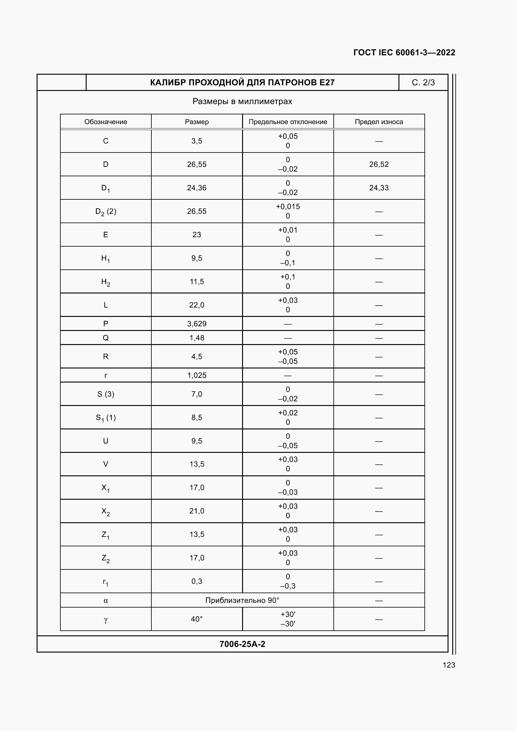 Страница 143 ГОСТ IEC 60061-3-2022