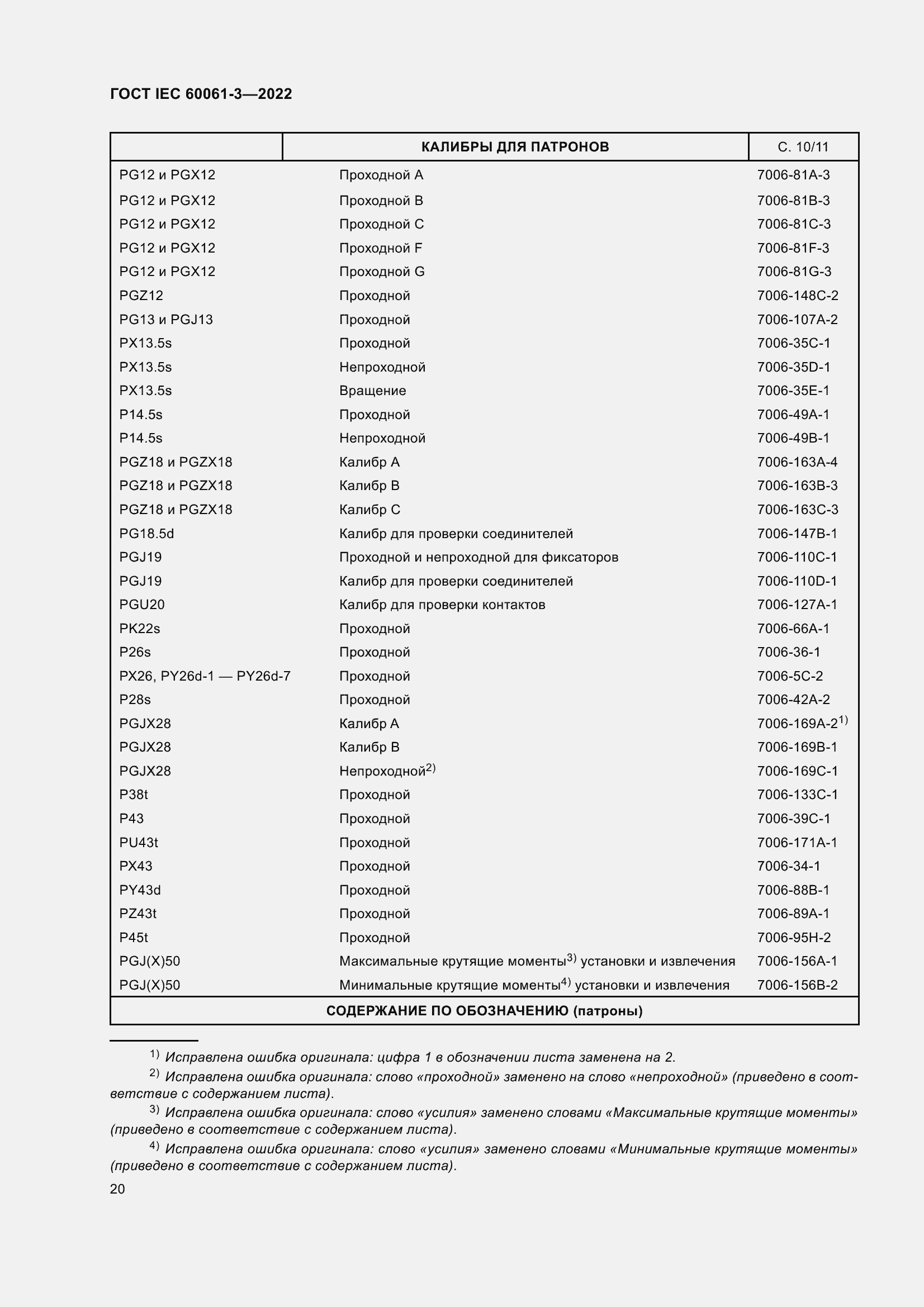 Страница 40 ГОСТ IEC 60061-3-2022