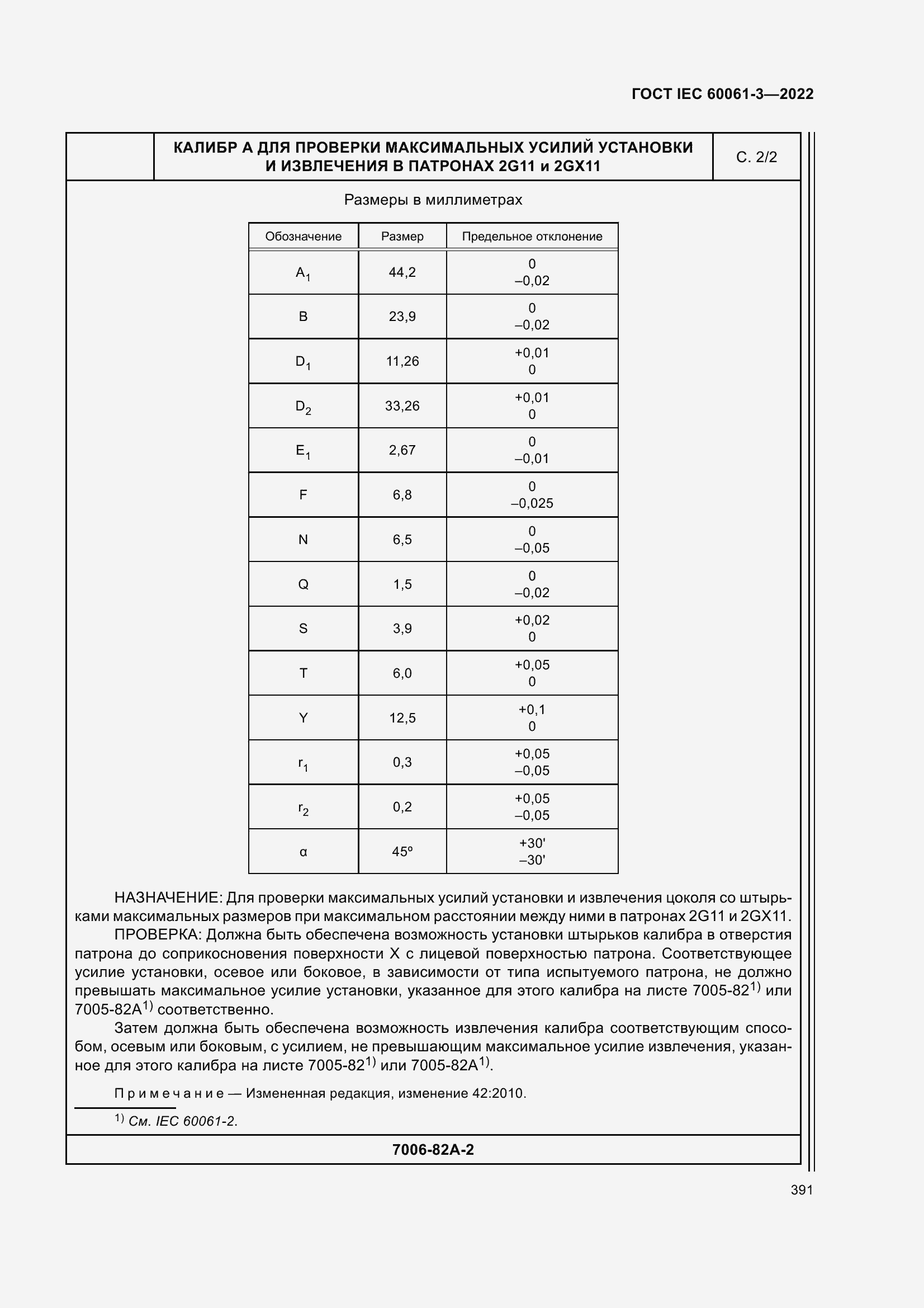 Страница 411 ГОСТ IEC 60061-3-2022