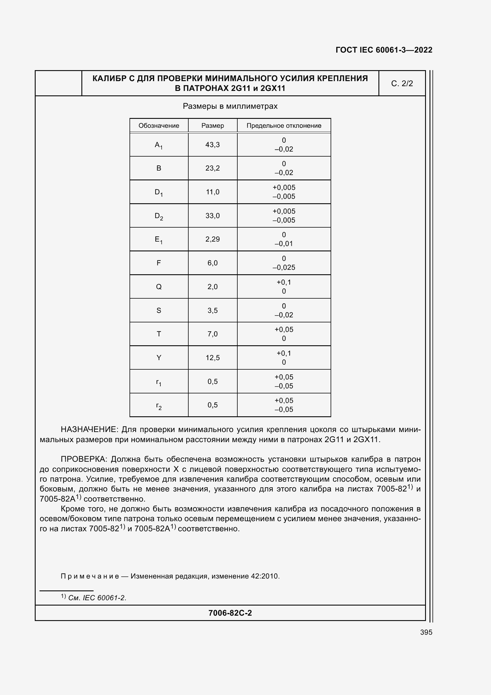 Страница 415 ГОСТ IEC 60061-3-2022