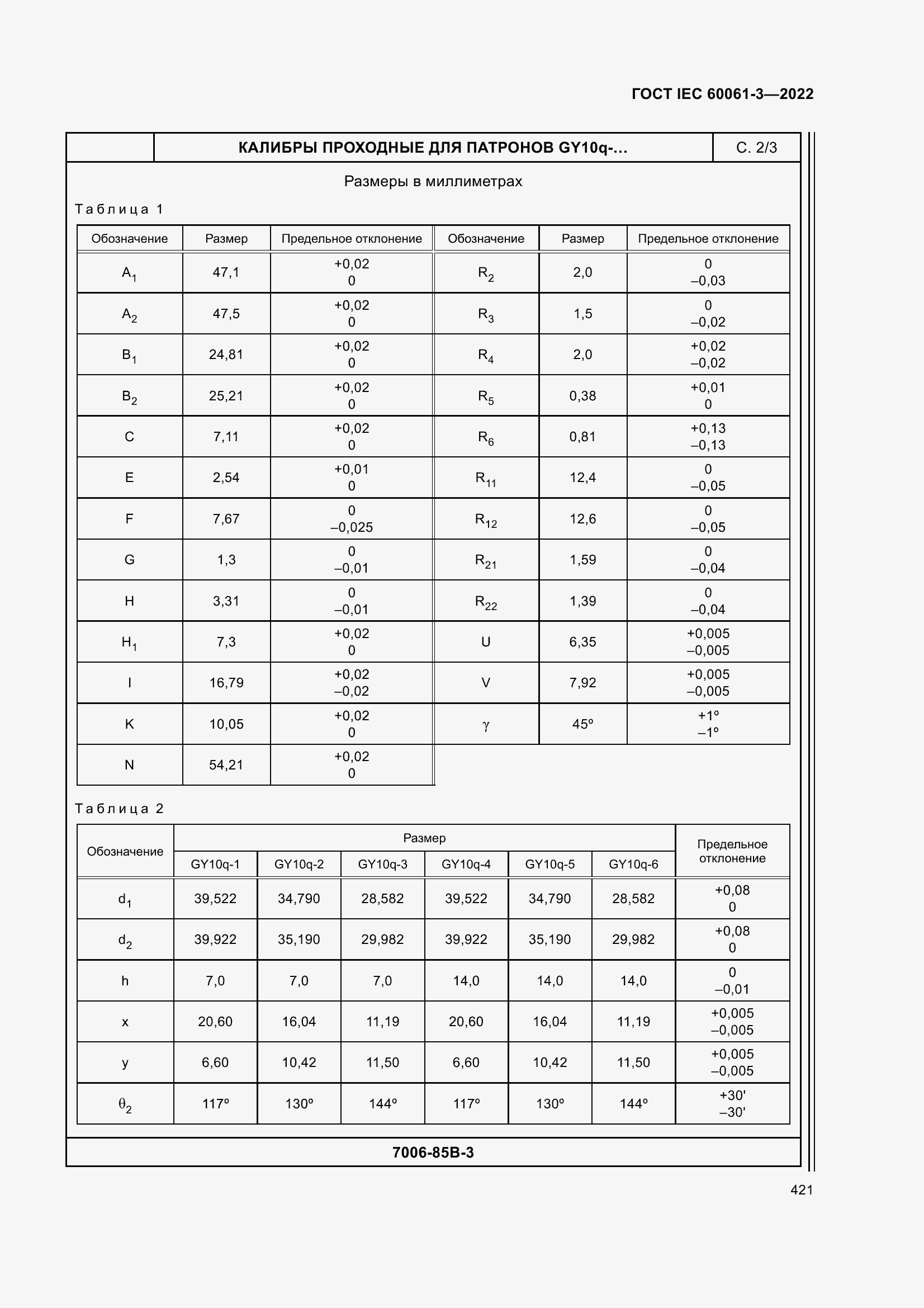 Страница 441 ГОСТ IEC 60061-3-2022