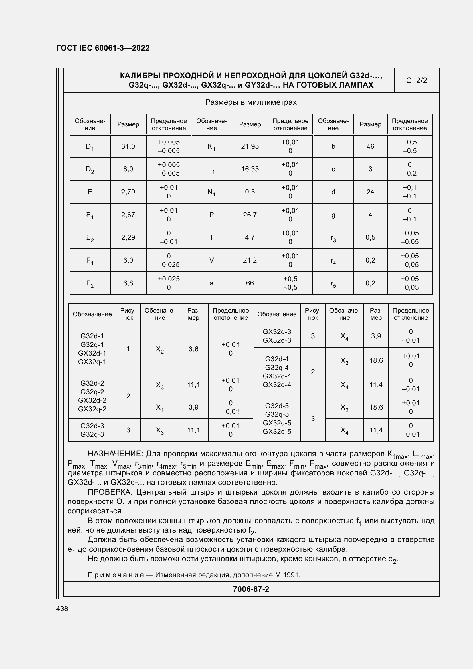 Страница 458 ГОСТ IEC 60061-3-2022