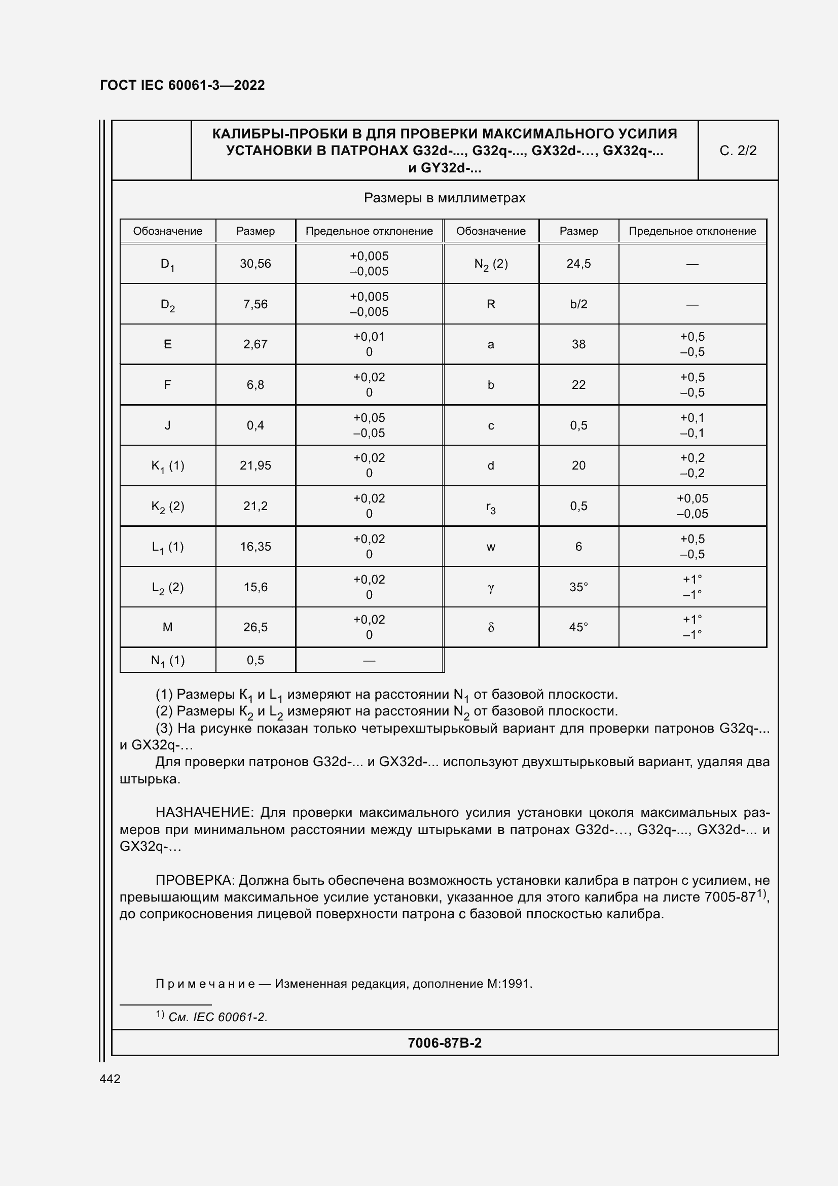 Страница 462 ГОСТ IEC 60061-3-2022