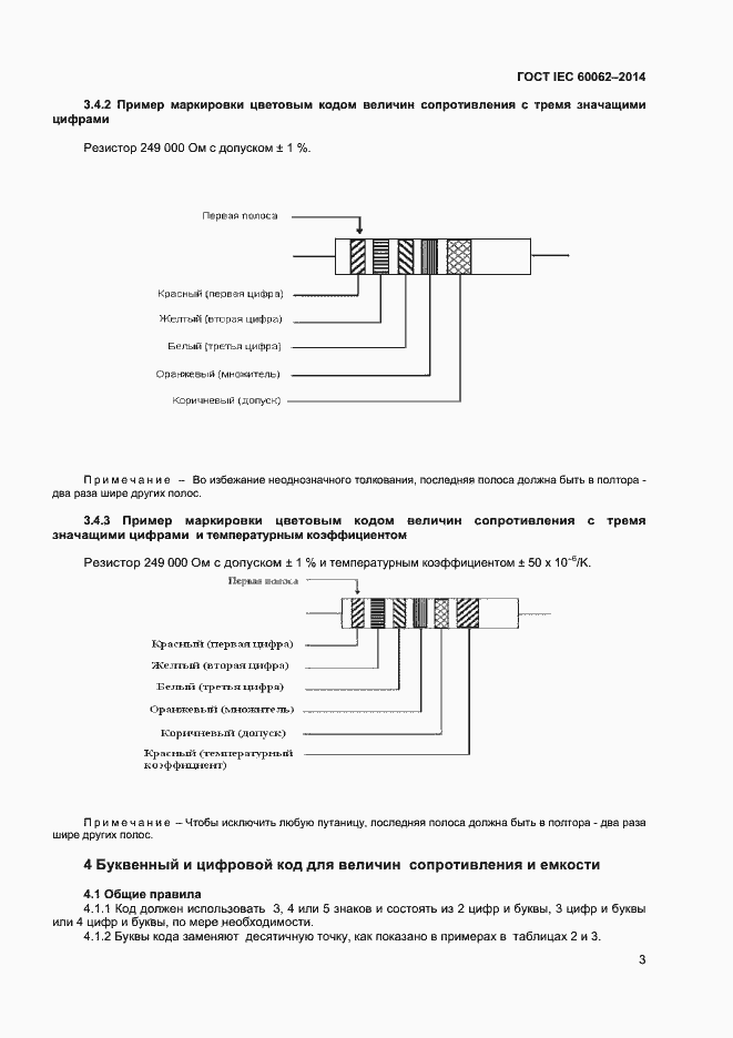 Страница 5 ГОСТ IEC 60062-2014