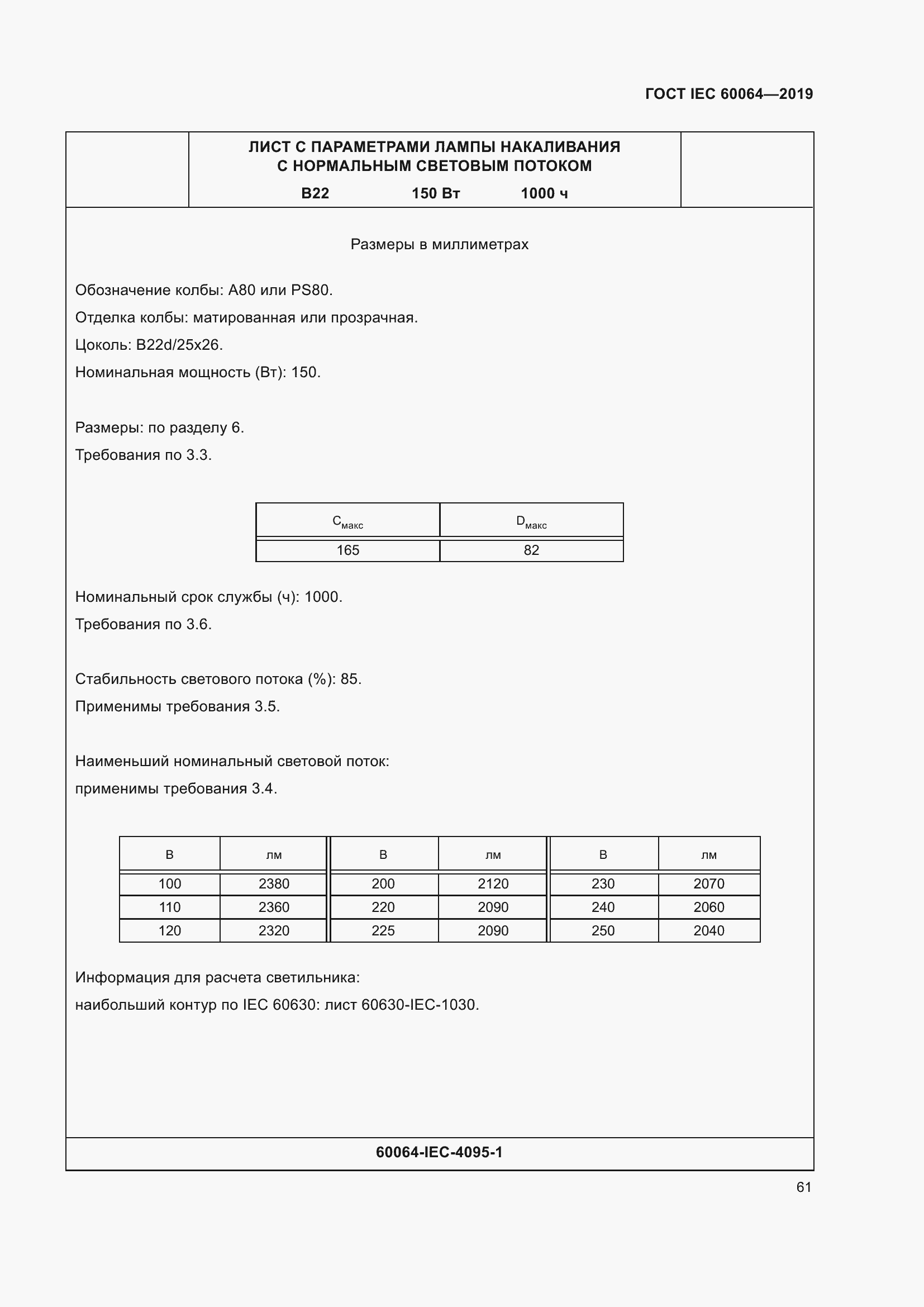 Страница 65 ГОСТ IEC 60064-2019