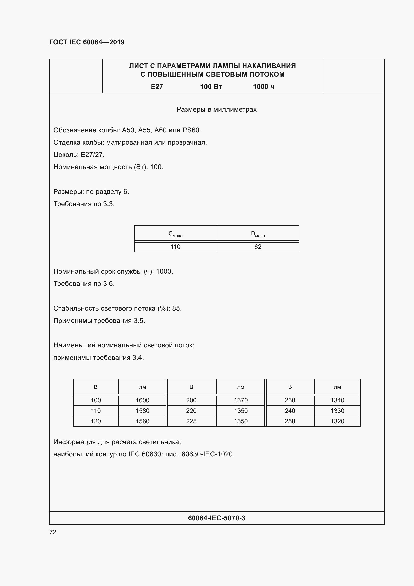 Страница 76 ГОСТ IEC 60064-2019