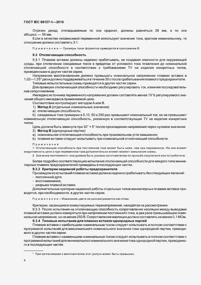 Страница 12 ГОСТ IEC 60127-1-2010