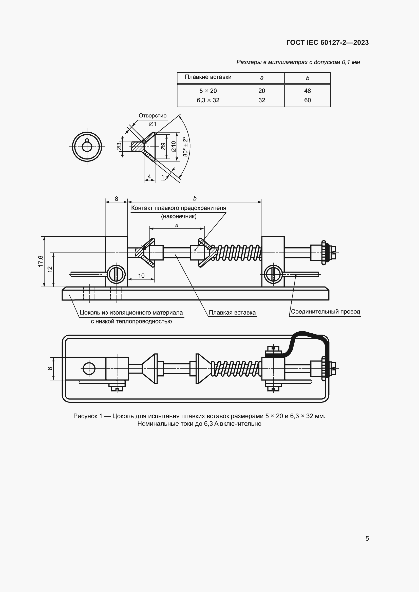 Страница 9 ГОСТ IEC 60127-2-2023