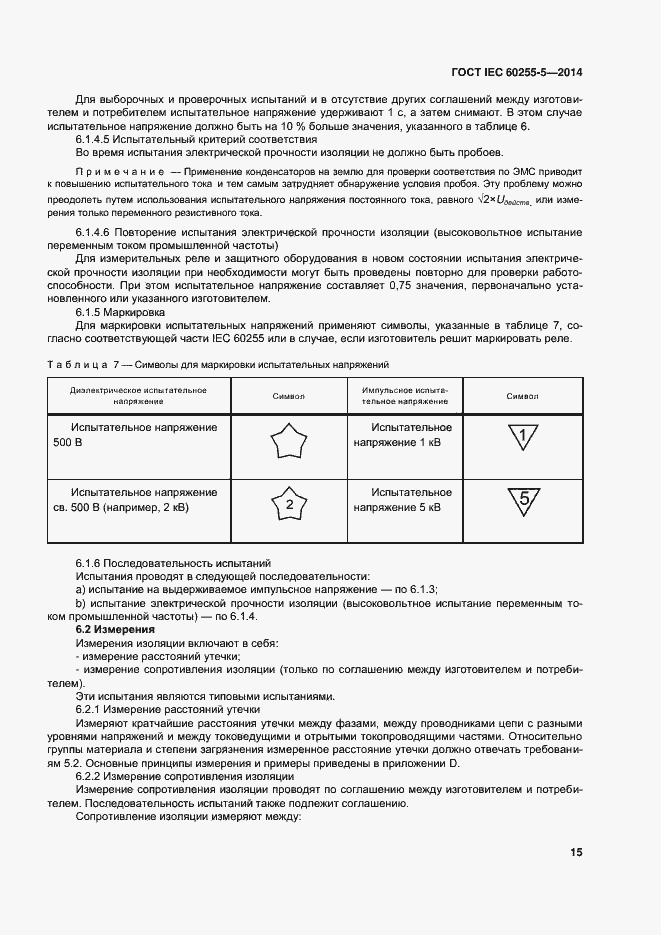 Страница 21 ГОСТ IEC 60255-5-2014