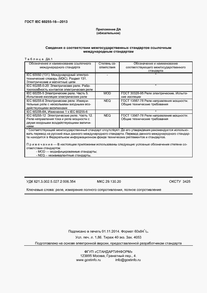 Страница 17 ГОСТ IEC 60255-16-2013