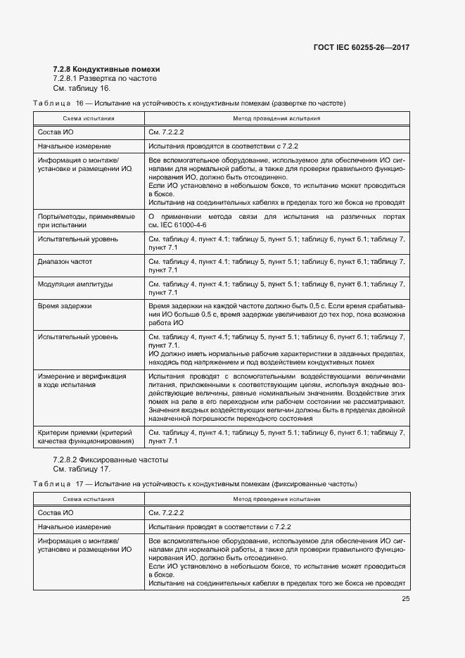 Страница 30 ГОСТ IEC 60255-26-2017