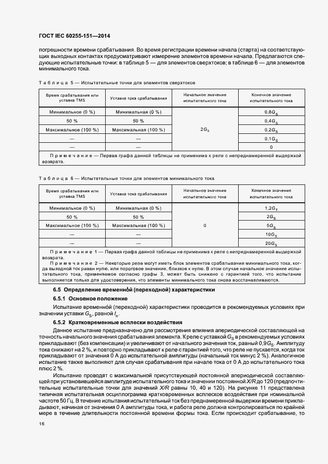 Страница 21 ГОСТ IEC 60255-151-2014