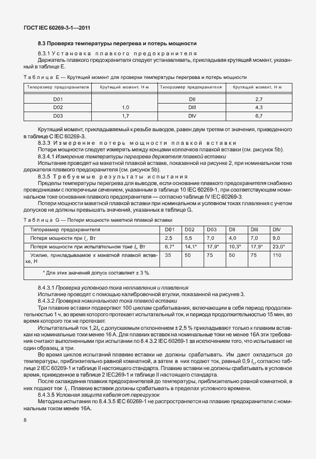 Страница 16 ГОСТ IEC 60269-3-1-2011