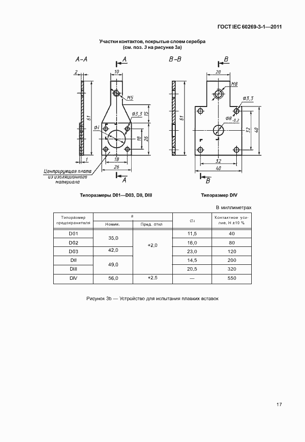 Страница 25 ГОСТ IEC 60269-3-1-2011