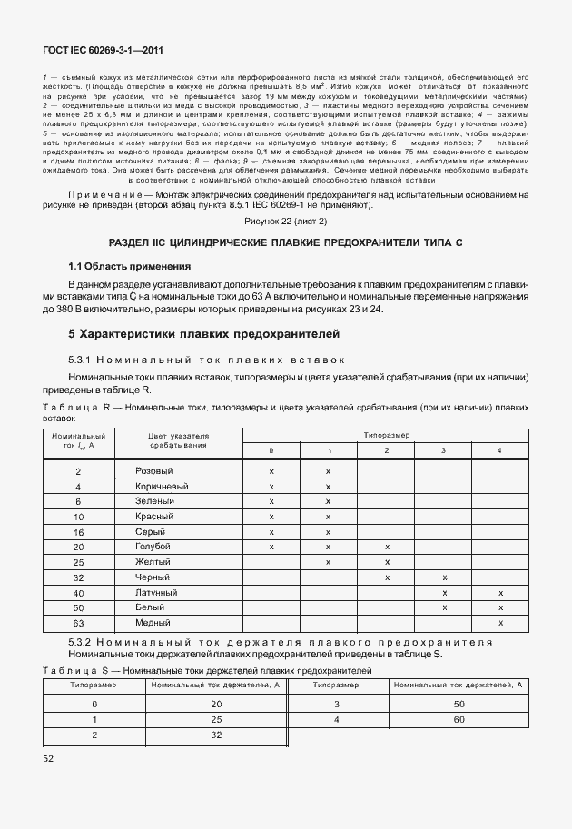 Страница 60 ГОСТ IEC 60269-3-1-2011