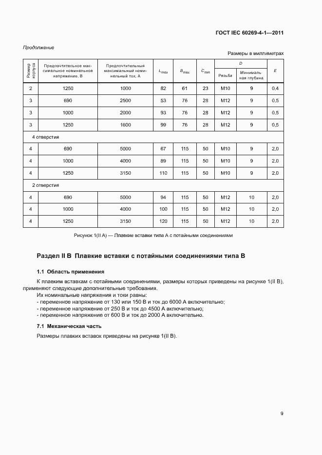 Страница 12 ГОСТ IEC 60269-4-1-2011