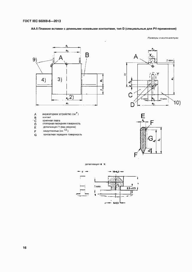 Страница 21 ГОСТ IEC 60269-6-2013