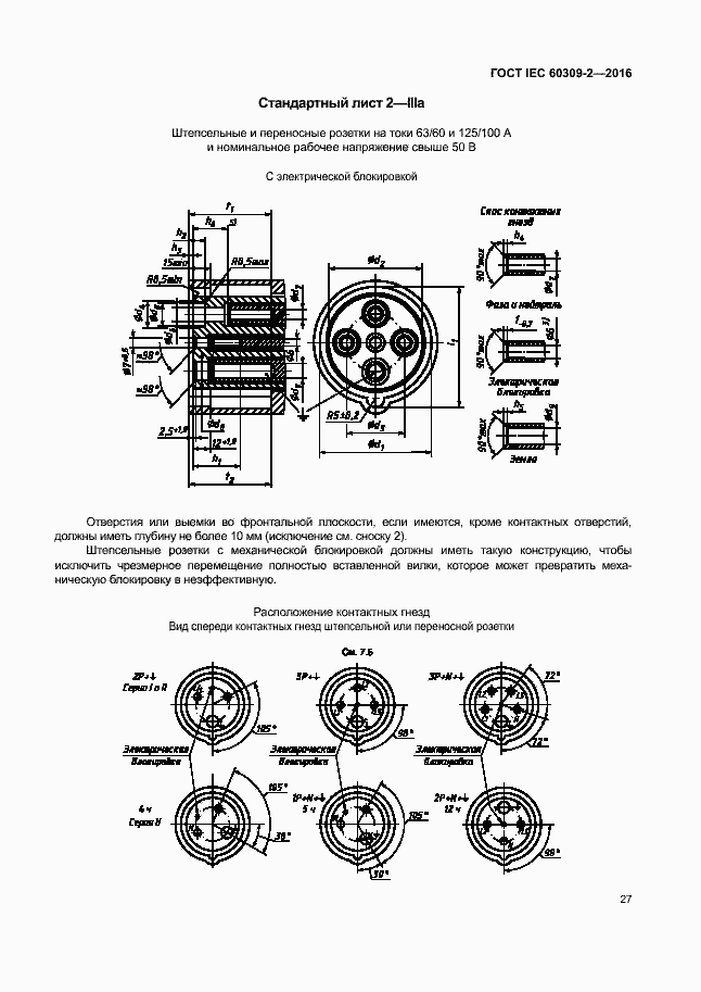 Страница 32 ГОСТ IEC 60309-2-2016