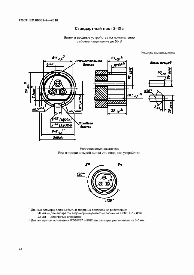 Страница 49 ГОСТ IEC 60309-2-2016