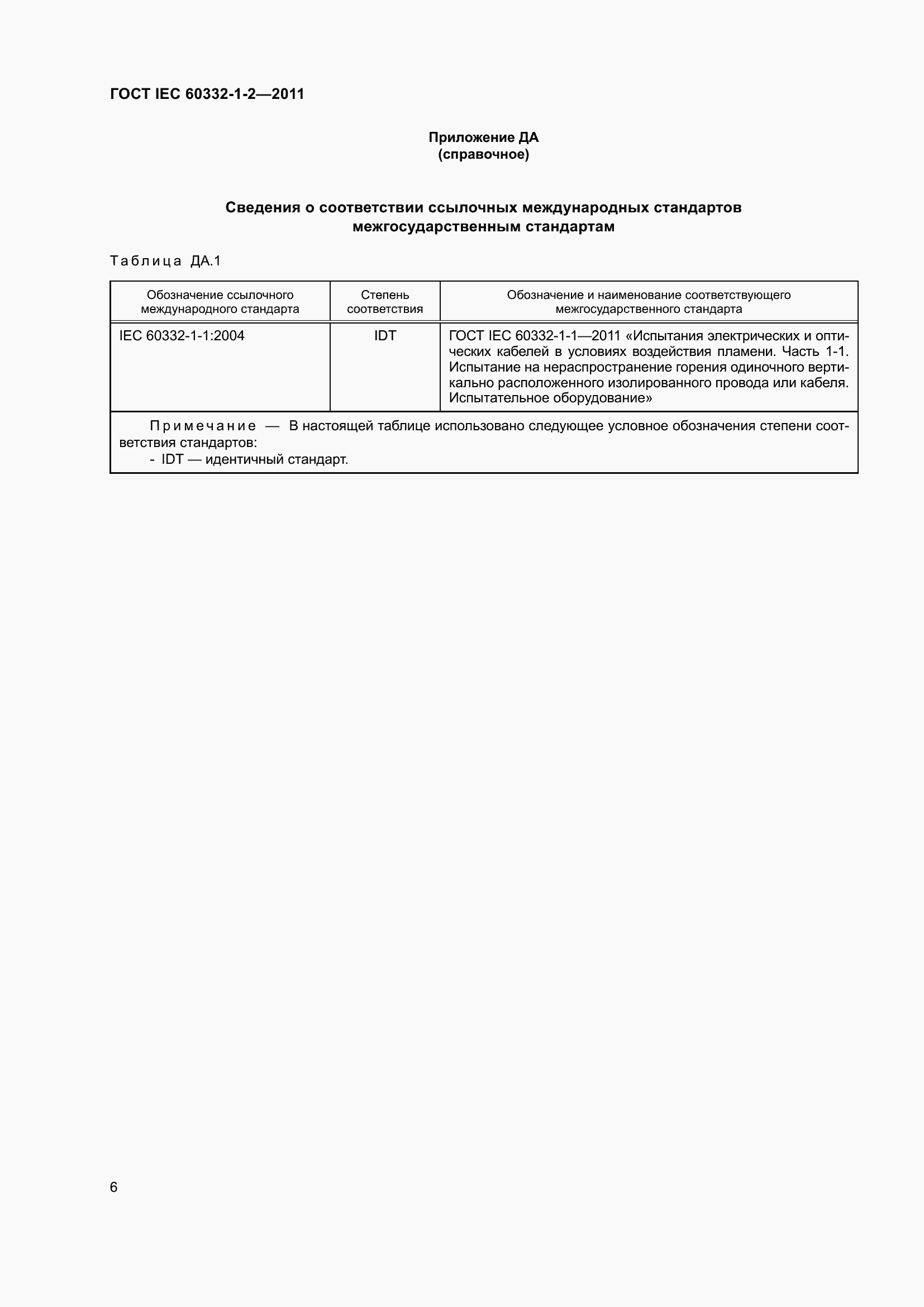 Страница 13 ГОСТ IEC 60332-1-2-2011
