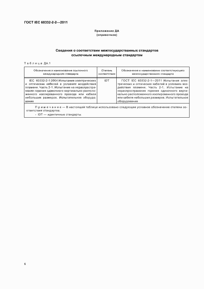 Страница 10 ГОСТ IEC 60332-2-2-2011