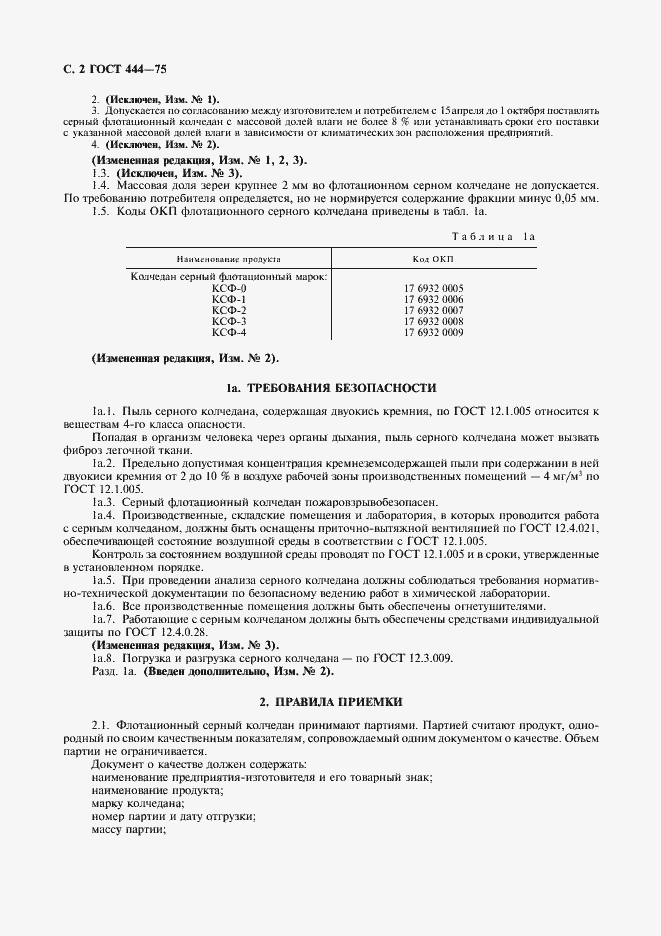 Страница 3 ГОСТ 444-75