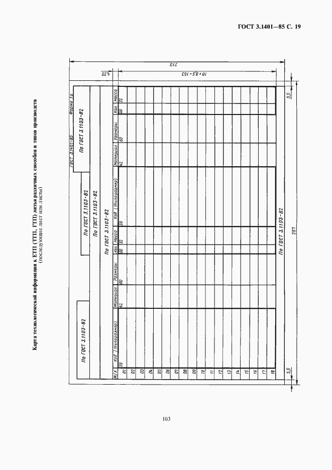 Страница 20 ГОСТ 3.1401-85