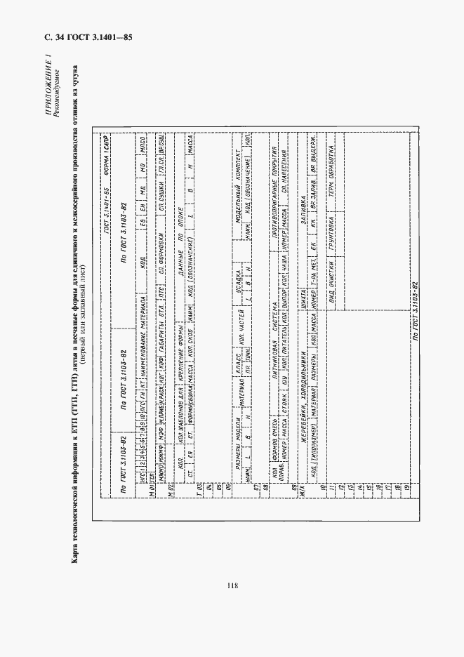Страница 35 ГОСТ 3.1401-85