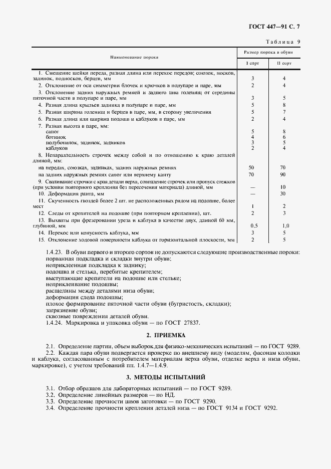 Страница 8 ГОСТ 447-91
